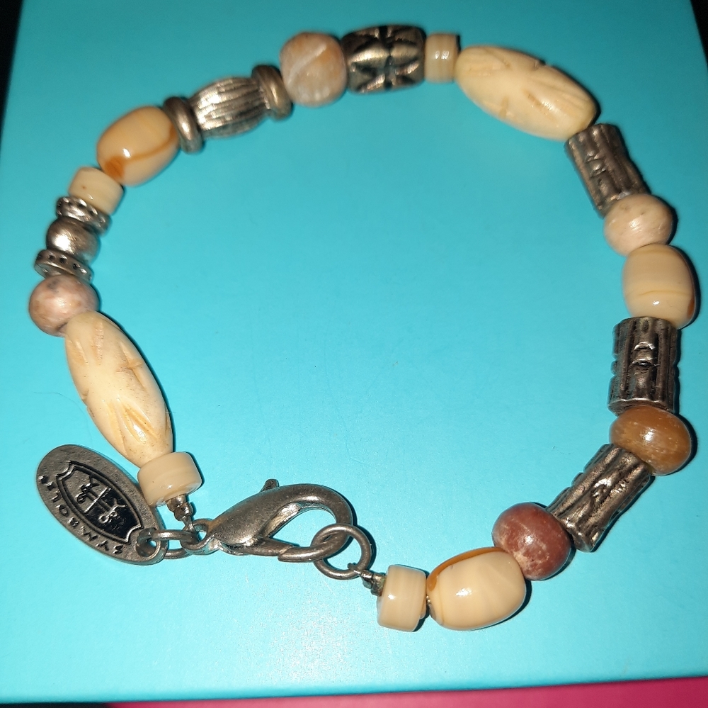 Beaded bracelet symbols° hanger unisex